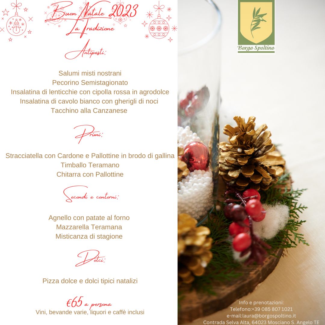 Buon Natale 2023 La Tradizione