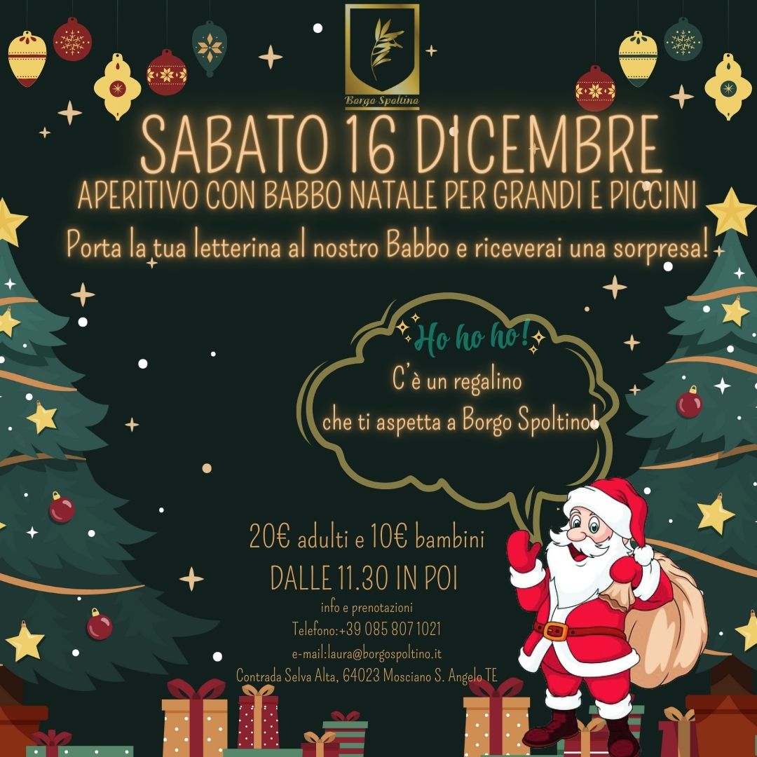C’è un regalino che ti aspetta a Borgo Spoltino!